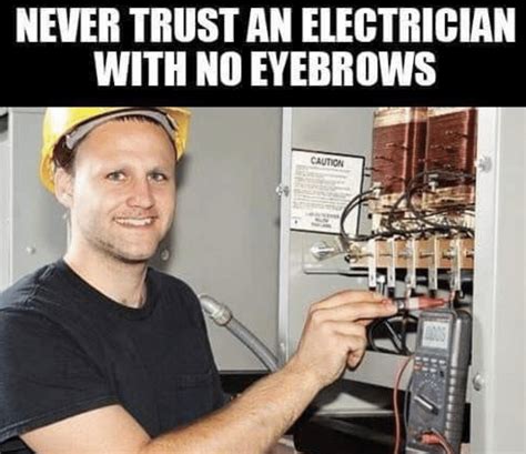 funny electricians memes